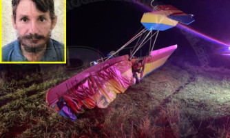 Mecânico morre após testar ultraleve na Vila Cardoso; caiu de bico