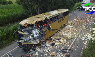 Morre jovem de 17 anos que estava no acidente envolvendo ônibus e caminhão em Cáceres