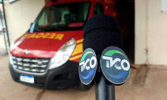 Motociclista bate em traseira de caminhão na estrada do Rio Sararé e fica gravemente ferido