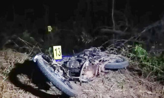 Motociclista morre em colisão frontal com carreta na BR-174