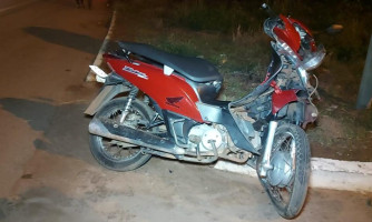 Motociclista sofre fratura exposta em acidente na BR-174b
