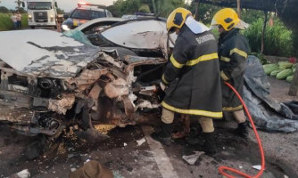 Motorista que voltava do velório do irmão morre em acidente na BR 174, em Cáceres