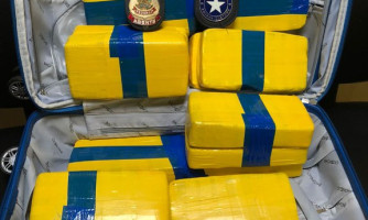 Mulher que saiu de MT é presa com “mala recheada” de drogas em MG