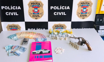 Mulheres no tráfico : Polícia Civil estoura” boca de fumo” em Nova Lacerda