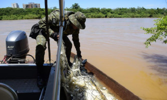 Multa para pesca ilegal com rede pode chegar a R$100 mil em Mato Grosso
