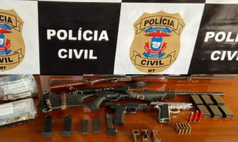 Operação cumpre mandados contra associação criminosa envolvida em roubos e extorsão em Mirassol d’Oeste