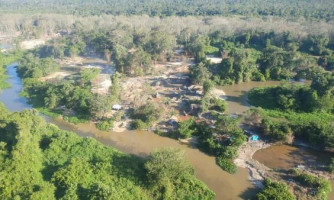 Operação desocupa garimpo Sararé em Pontes e Lacerda; acessos são bloqueados