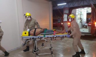 Pedestre é atropelado enquanto atravessava rua no Jardim Morada da Serra