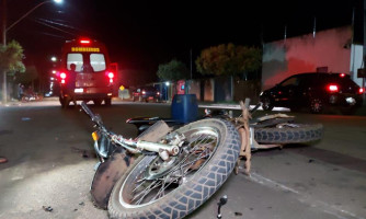 Pedestre fica ferido após atropelamento na avenida Marechal Rondon