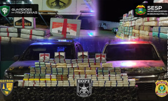 PF apreende quase 115 kg de cocaína durante operação