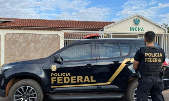 PF investiga possíveis crimes ocorridos no INCRA, em Cáceres
