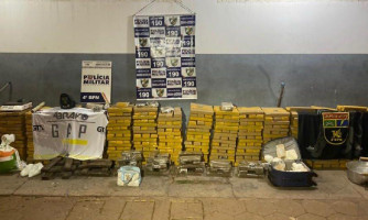 PM apreendeu mais 12 toneladas de drogas no combate ao tráfico em MT