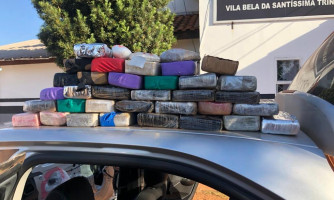 Polícia Civil apreende mais de 30 tabletes de cocaína em Vila Bela