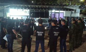 Polícia Civil cumpre mandados contra organização criminosa de traficantes em Cáceres