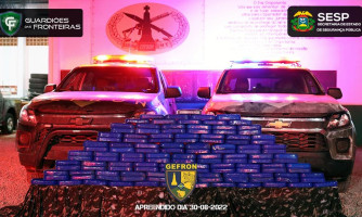 Polícia prende três homens suspeito de transportar 128 kg de cocaína em Porto Esperidião