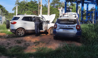 Polícia recupera veículo roubado na madrugada de segunda-feira (14)