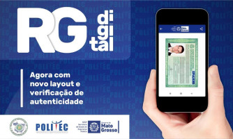 Politec lança novo layout do RG digital com verificação de autenticidade