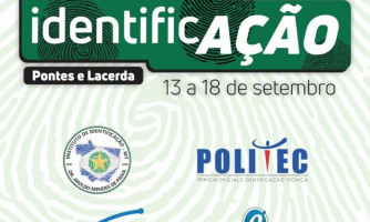 Pontes e Lacerda terá mutirão para emissão de carteiras de identidade