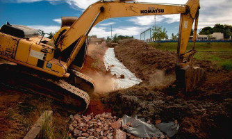 Prefeitura de Nova Lacerda implanta sistema de drenagem de água