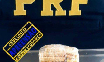 PRF de Cáceres apreende quase 1,7 Kg de ouro transportado ilegalmente