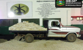 Prisão na fronteira: Motorista aceita R$ 10 mil para trazer drogas à Pontes e Lacerda