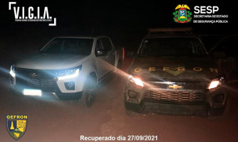 Proprietário de camionete é mantido em cárcere privado em tentativa de roubo em Jauru