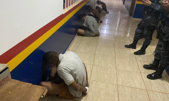 Quatro dos oito fugitivos da Cadeia Pública de Comodoro são encontrados e capturados pela Policia Militar