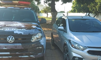 Receptador de carro furtado é preso dentro de mata às margens da BR-174B