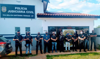 Suspeito de violência doméstica é denunciado, tenta fugir para matagal mas acaba preso pela Polícia Civil em Vila Bela