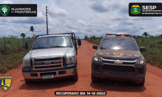 Uma pessoa é presa com veiculo furtado de Tangará da Serra em Vila Bela