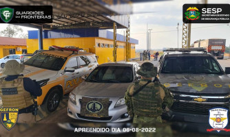 Veículo com peça roubada é apreendido em Pontes e Lacerda