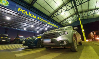 Veículo de locadora de São Paulo é recuperado pela PRF em Pontes e Lacerda