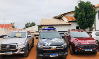 Vila Bela da Santíssima Trindade: Polícia Civil recupera duas caminhonetes produto de golpe em locadoras e que seriam levadas para a Bolívia