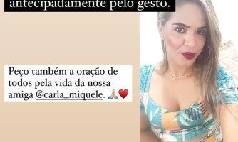 Vítima de acidente na Ponte dos Cágados está internada em Cáceres e precisa de doação de sangue