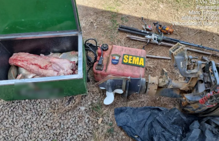 Homem é multado em mais de R$ 5 mil após ser flagrado com carne de jacaré