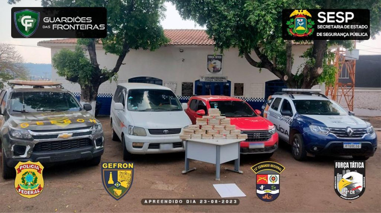 Gefron e Polícia Militar monta cerco e prende traficante em Pontes e Lacerda
