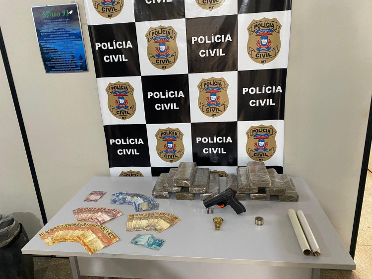 Quatro pessoas são presas em operação de combate a roubos e tráfico de drogas