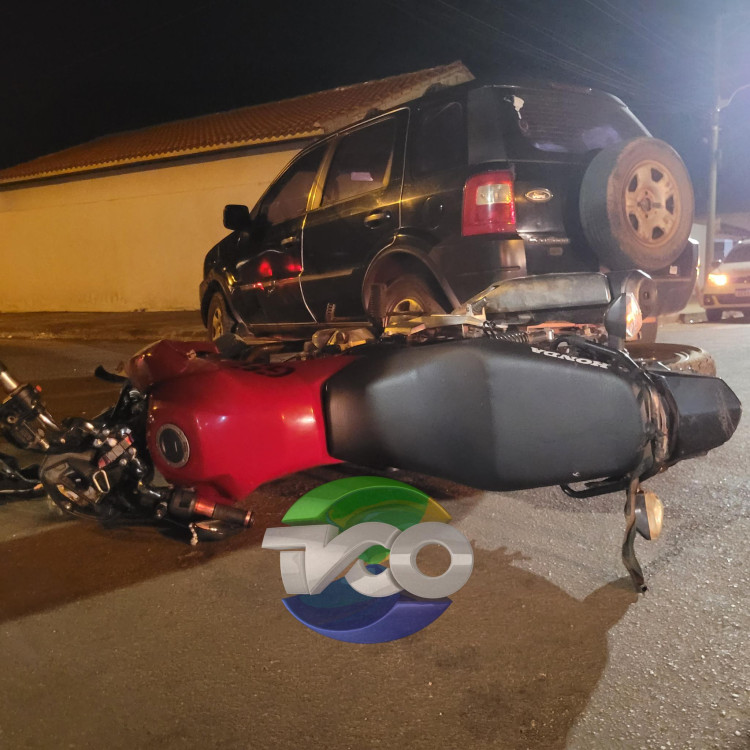 Mulher fratura o braço em acidente em Pontes e Lacerda