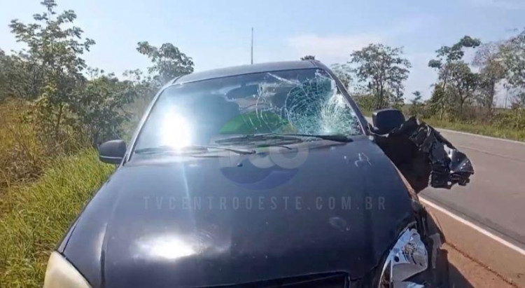 Ciclista morre após ser atropelado por carro na BR-174, em Nova Lacerda - MT