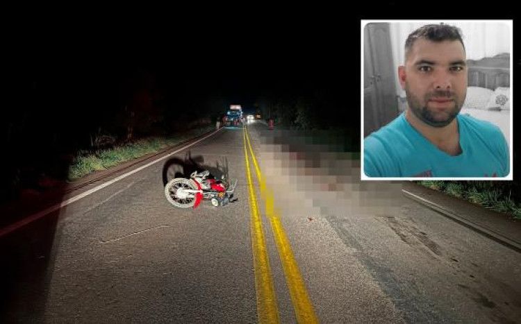 BR-174: Motociclista bate em capivara, cai e morre atropelado por carreta