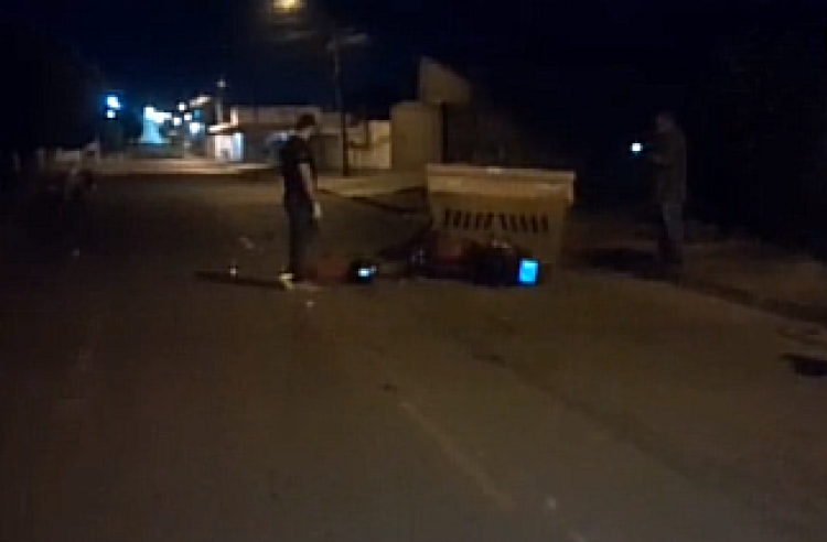 Pontes e Lacerda: Motociclista morre ao colidir em papa entulho