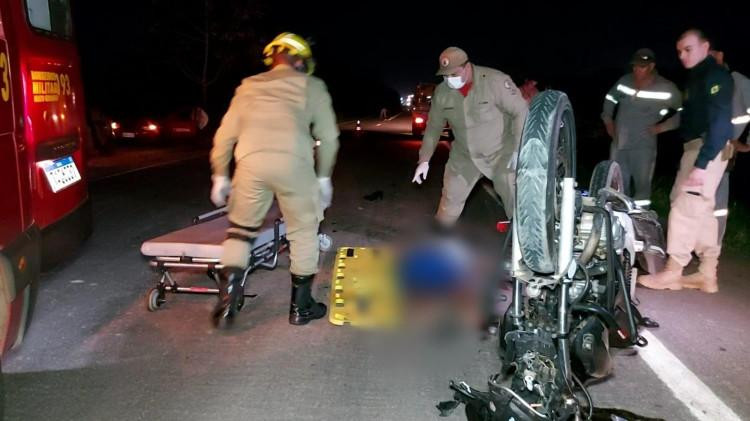 Motociclista morre após acidente em Pontes e Lacerda