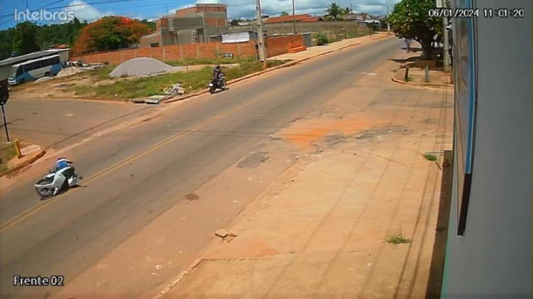 Acidente de trânsito é registrado na Br-174 B, em Pontes e Lacerda
