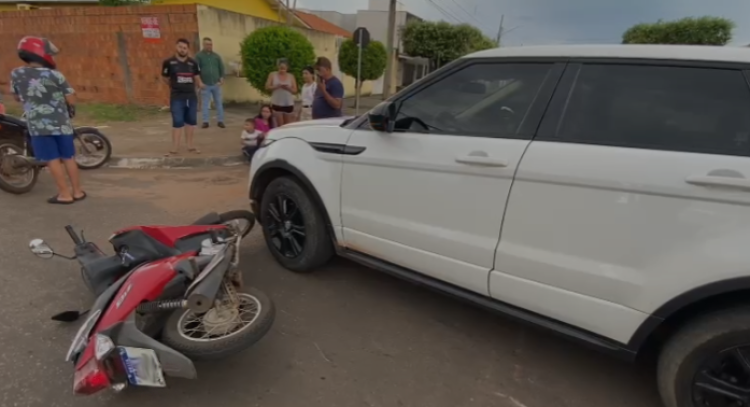 Mais um acidente causado por invasão de preferencial em Pontes e Lacerda