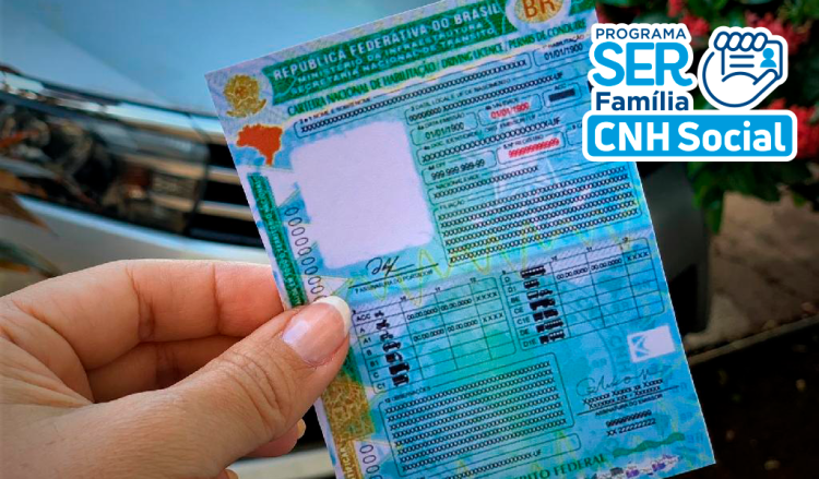 Inscrições para CNH social começam nesta segunda-feira (11)
