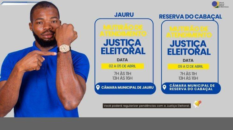 Mutirões atendem eleitores de Jauru e Reserva do Cabaçal