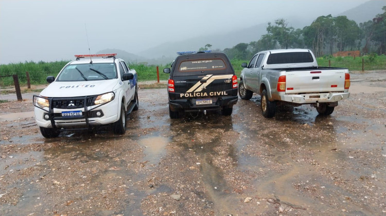 Polícia Civil identifica sítio utilizado para comercializar combustível ilegalmente, em Vila Bela