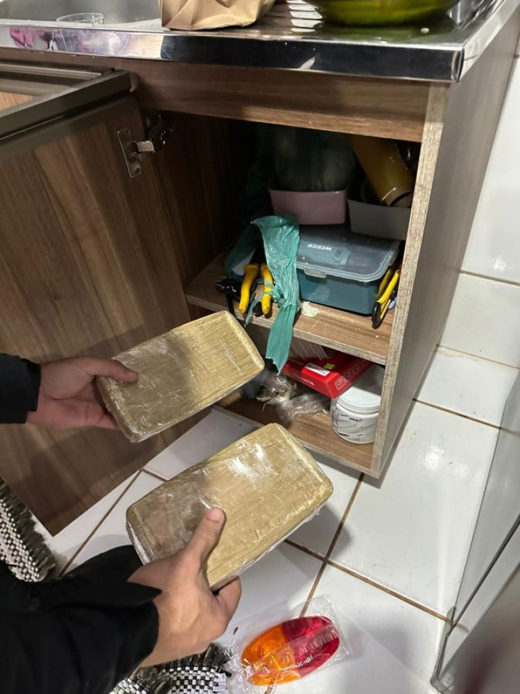 Criminosos são presos pela PF com 60 kg de cocaína