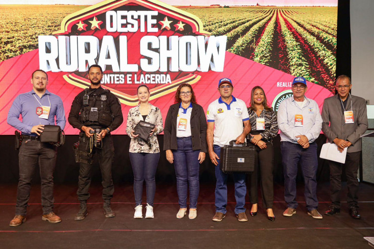 OESTE RURAL SHOW: Conseg entrega equipamentos para fortalecer segurança pública em Pontes e Lacerda