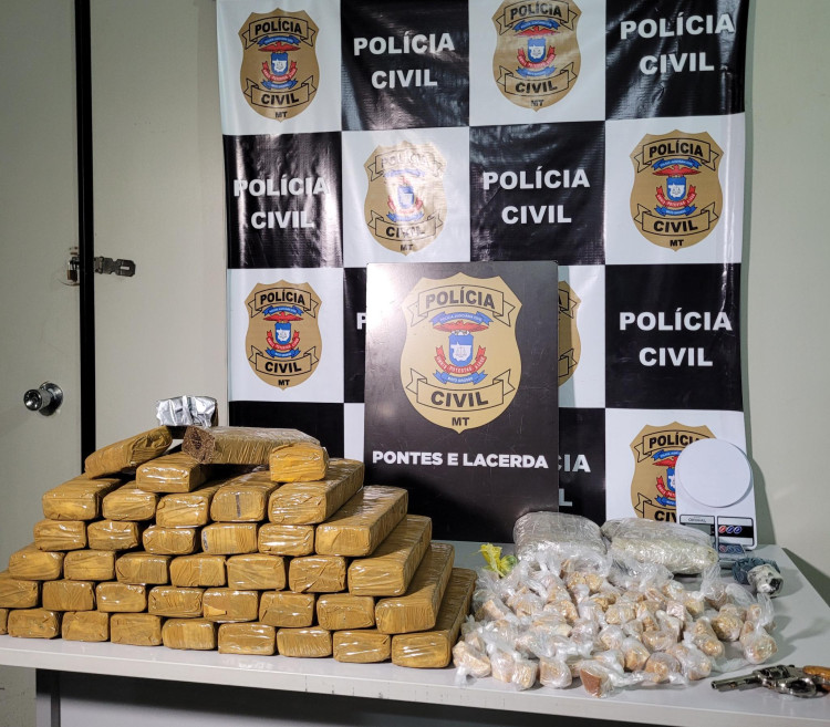 Polícia Civil prende três criminosos por tráfico de drogas no bairro Jardim Morada Da Serra